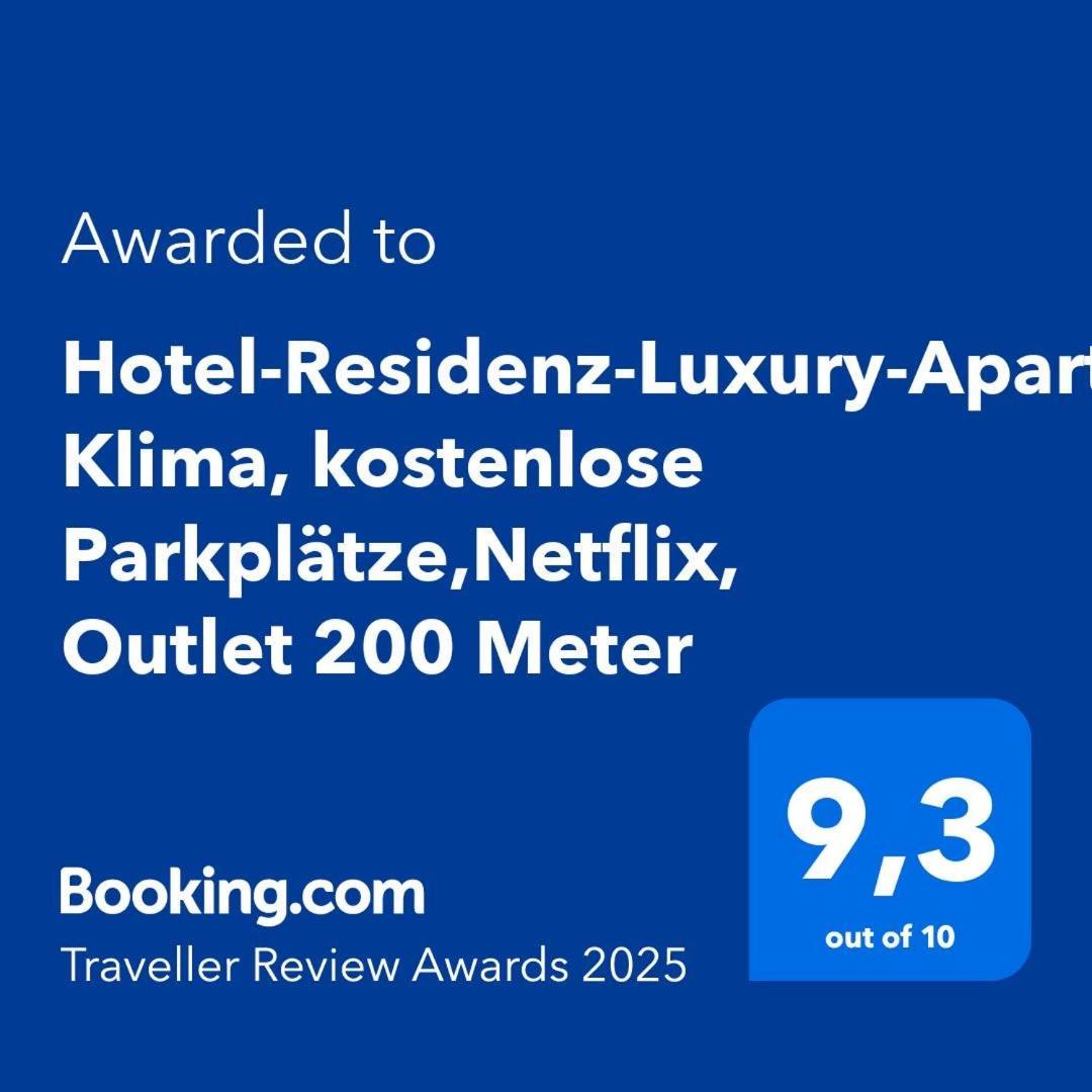 Hotel Residenz Luxury Apartments Metzingen  Ngoại thất bức ảnh